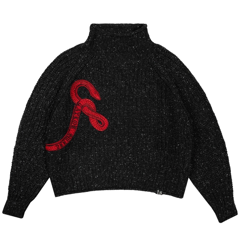 Taylor Swift Reputation 🐍 mockneck cropped sweater